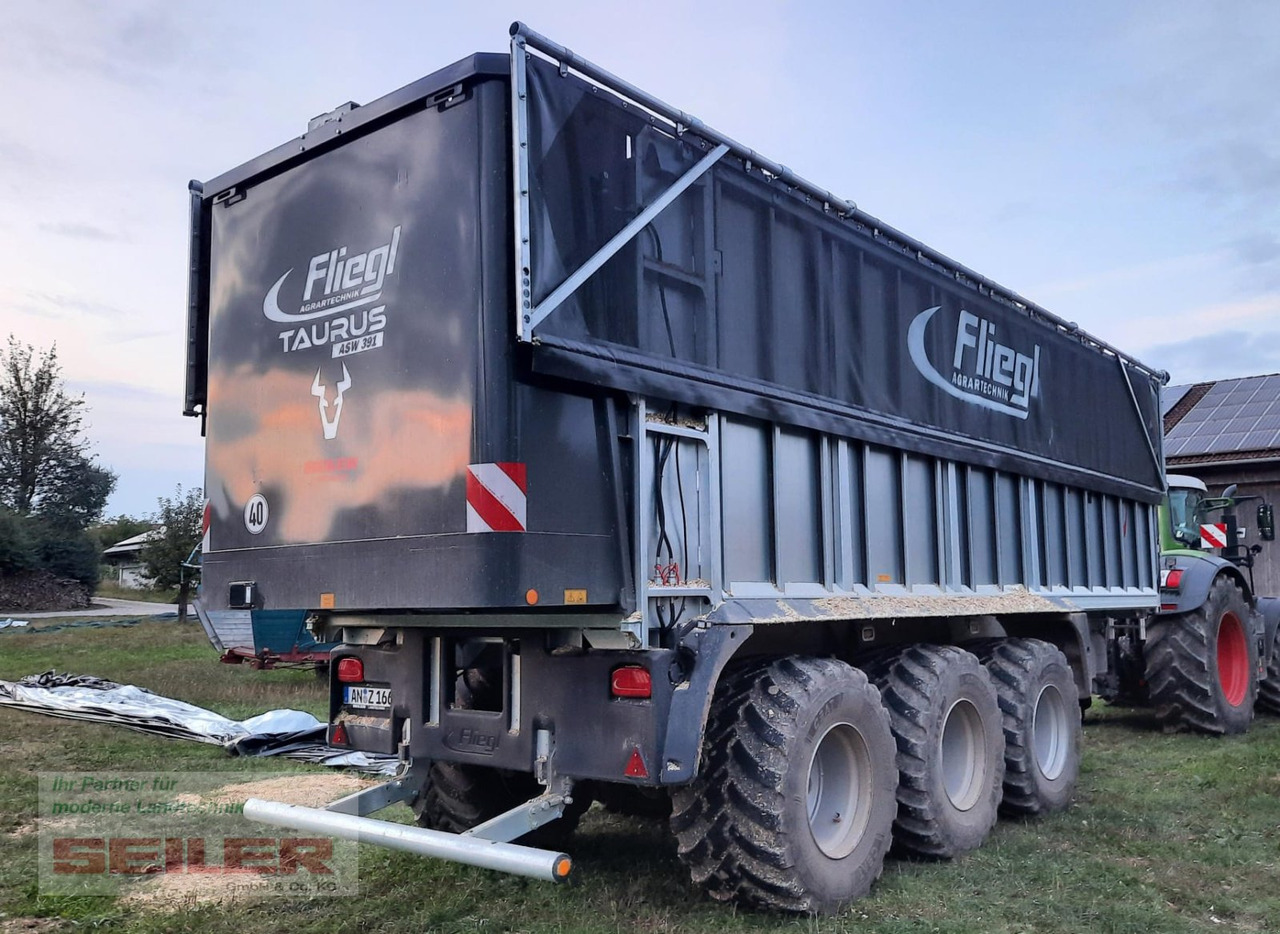 Fliegl ASW 391 TAURUS FOX 50m³ + elektr. ZWL + ISOBUS + Top Lift Light - Samo-nakladalni voz: slika 1 Fliegl ASW 391 TAURUS FOX 50m³ + elektr. ZWL + ISOBUS + Top Lift Light - Samo-nakladalni voz: slika 1