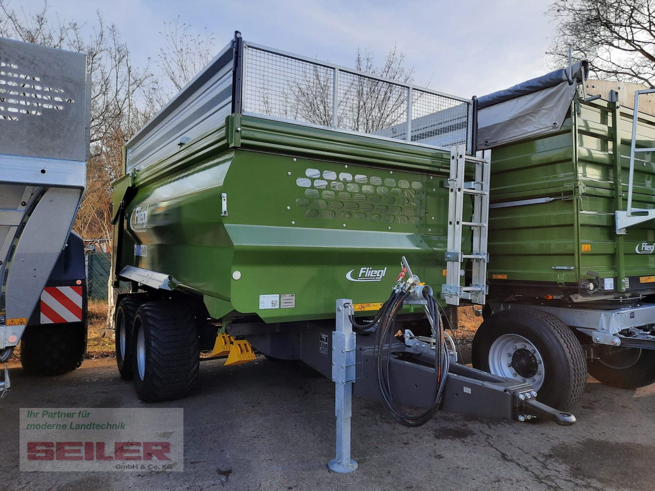 Fliegl TMK 140 FOX 20m³ - Kmetijska kiper prikolica/ Demper: slika 1 Fliegl TMK 140 FOX 20m³ - Kmetijska kiper prikolica/ Demper: slika 1