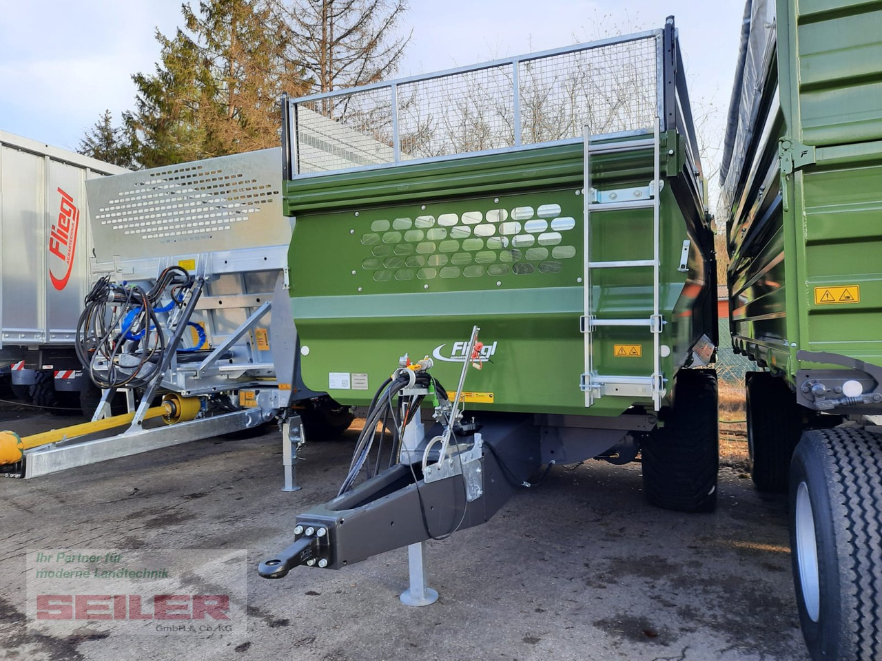 Fliegl TMK 140 FOX 20m³ - Kmetijska kiper prikolica/ Demper: slika 3 Fliegl TMK 140 FOX 20m³ - Kmetijska kiper prikolica/ Demper: slika 3