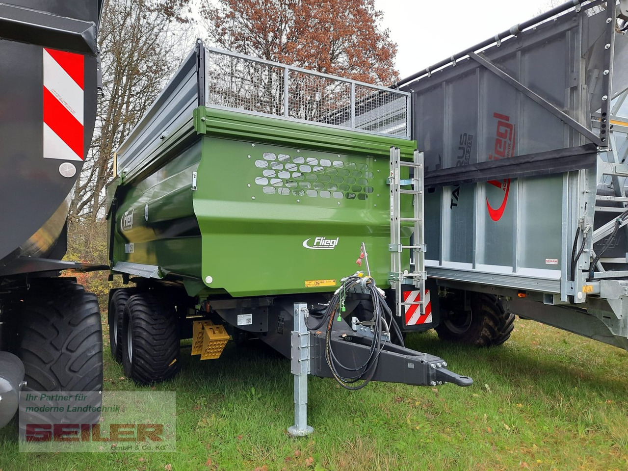 Fliegl TMK 160 FOX 25 m² - Kmetijska kiper prikolica/ Demper: slika 1 Fliegl TMK 160 FOX 25 m² - Kmetijska kiper prikolica/ Demper: slika 1