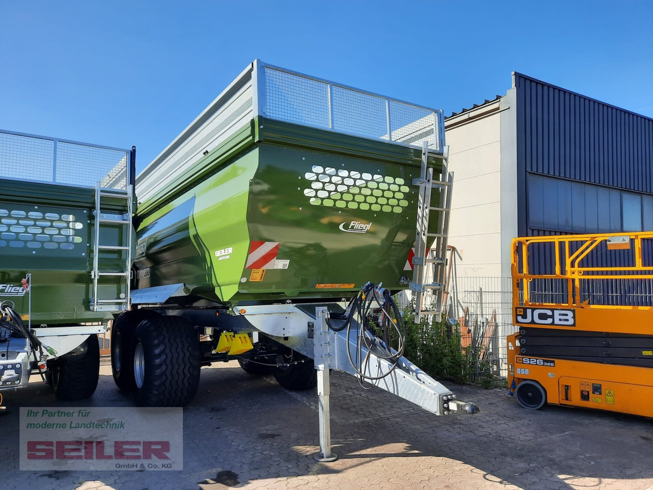 Fliegl TMK 200 FOX 27m³ - Kmetijska kiper prikolica/ Demper: slika 2 Fliegl TMK 200 FOX 27m³ - Kmetijska kiper prikolica/ Demper: slika 2
