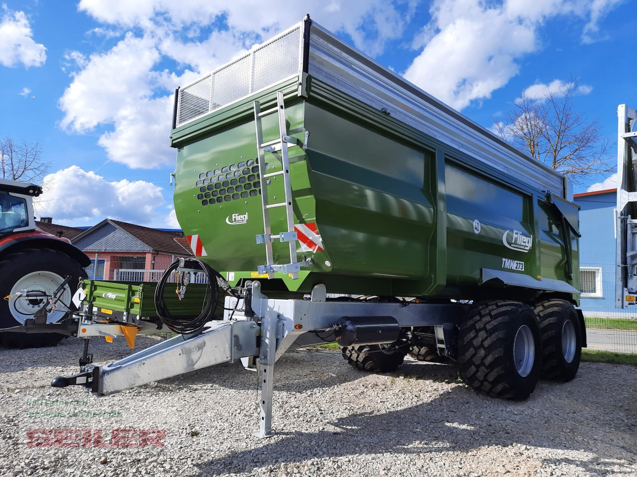 Fliegl TMK 273 FOX JUMBO 40m³ - Kmetijska kiper prikolica/ Demper: slika 2 Fliegl TMK 273 FOX JUMBO 40m³ - Kmetijska kiper prikolica/ Demper: slika 2