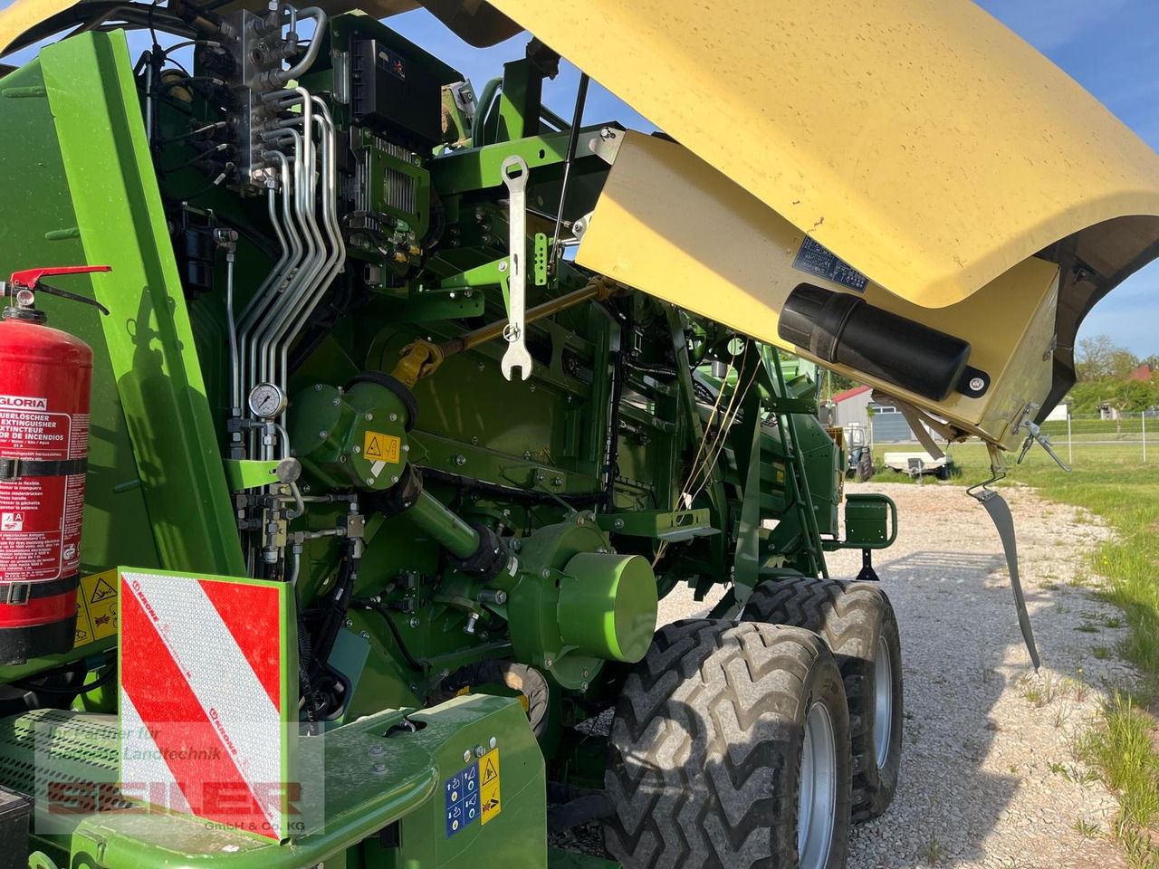 Krone Big Pack 1270 VC - Balirka za kvadratne bale, Ovijalnik za bale: slika 4 Krone Big Pack 1270 VC - Balirka za kvadratne bale, Ovijalnik za bale: slika 4