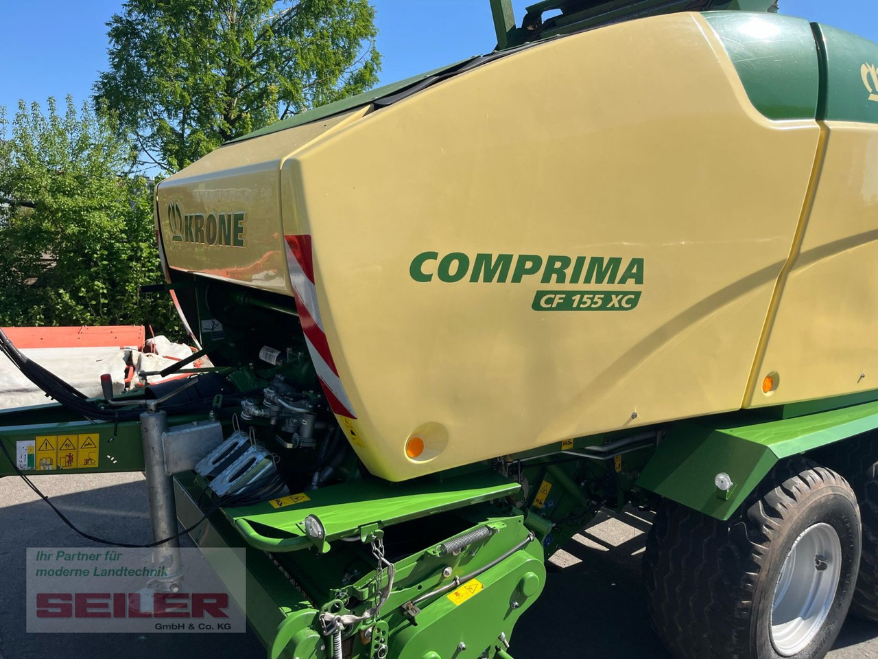 Krone Comprima CF 155 XC - Balirka za okrogle bale: slika 2 Krone Comprima CF 155 XC - Balirka za okrogle bale: slika 2