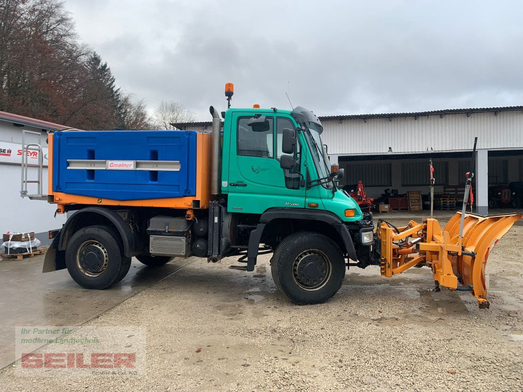 Mercedes-Benz Unimog U 500 + Salzstreuer + Schneeschild - Vozilo za zimsko službo: slika 2 Mercedes-Benz Unimog U 500 + Salzstreuer + Schneeschild - Vozilo za zimsko službo: slika 2