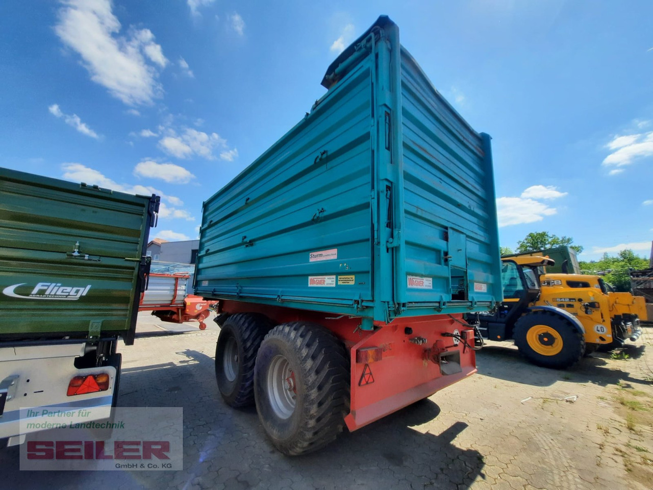 Wagner WTK 20T + hydr. Rückwand 23m³ - Kmetijska kiper prikolica/ Demper: slika 5 Wagner WTK 20T + hydr. Rückwand 23m³ - Kmetijska kiper prikolica/ Demper: slika 5