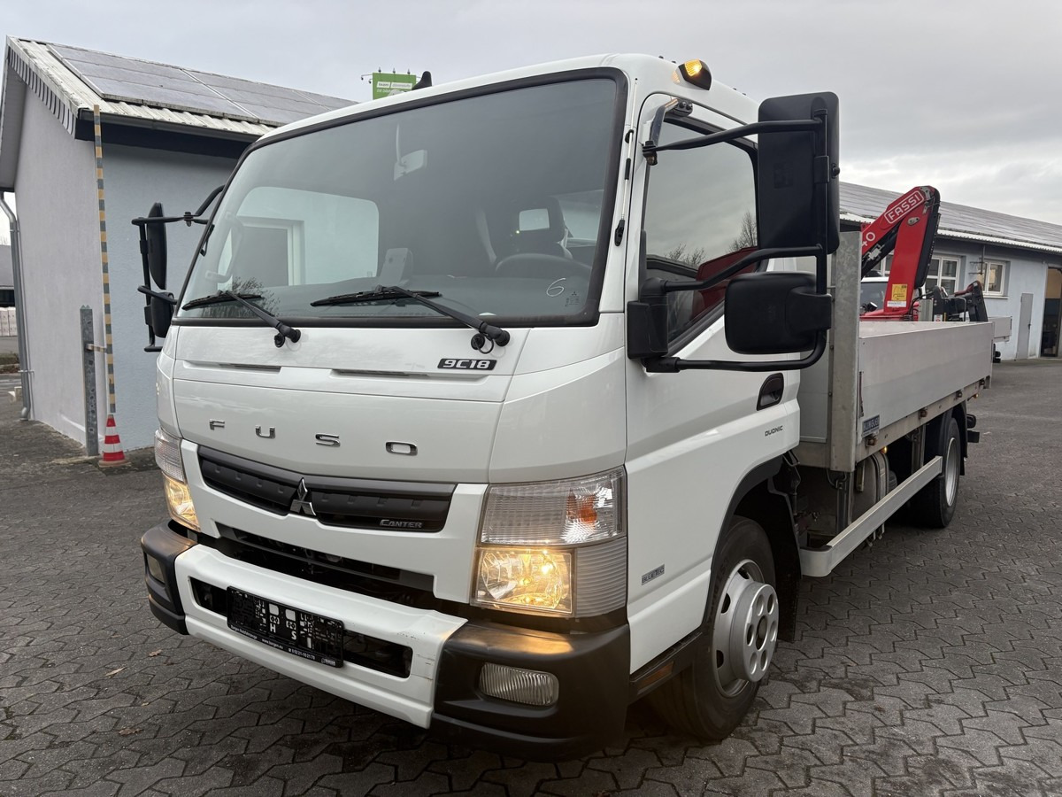 FUSO FUSO 9C18 Canter Pritsche 3.8m Kran 2x hydr. - Dostavno vozilo s kesonom: slika 2 FUSO FUSO 9C18 Canter Pritsche 3.8m Kran 2x hydr. - Dostavno vozilo s kesonom: slika 2