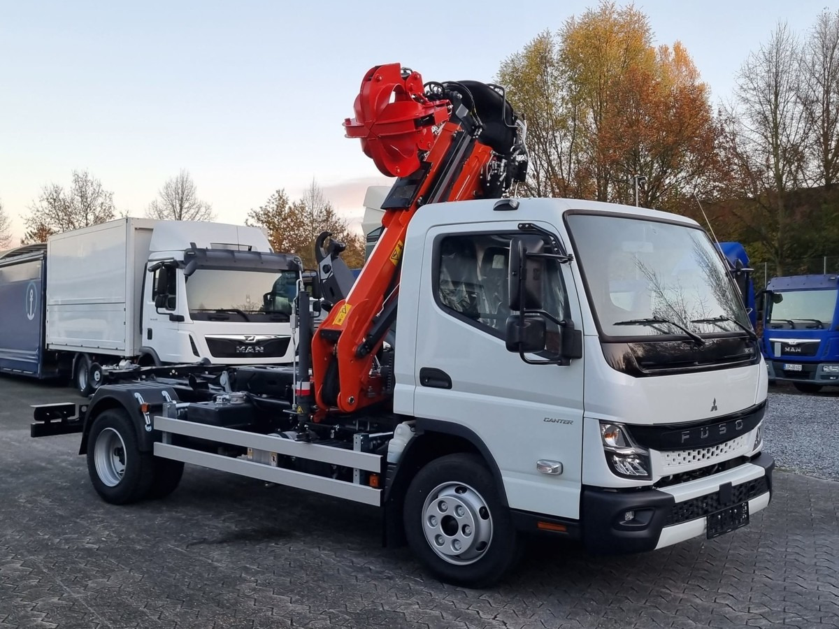 FUSO FUSO 9C18 City Abrollkipper + Z-Kran Recycling - Kotalni prekucni tovornjak, Tovornjak z dvigalom: slika 4 FUSO FUSO 9C18 City Abrollkipper + Z-Kran Recycling - Kotalni prekucni tovornjak, Tovornjak z dvigalom: slika 4
