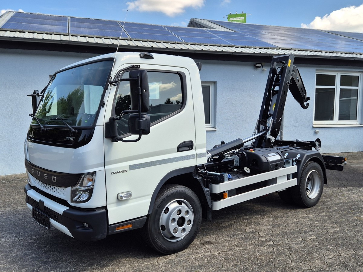 Kotalni prekucni tovornjak FUSO Fuso Canter 7C18 City Abrollkipper AHK Hooklift: slika 7