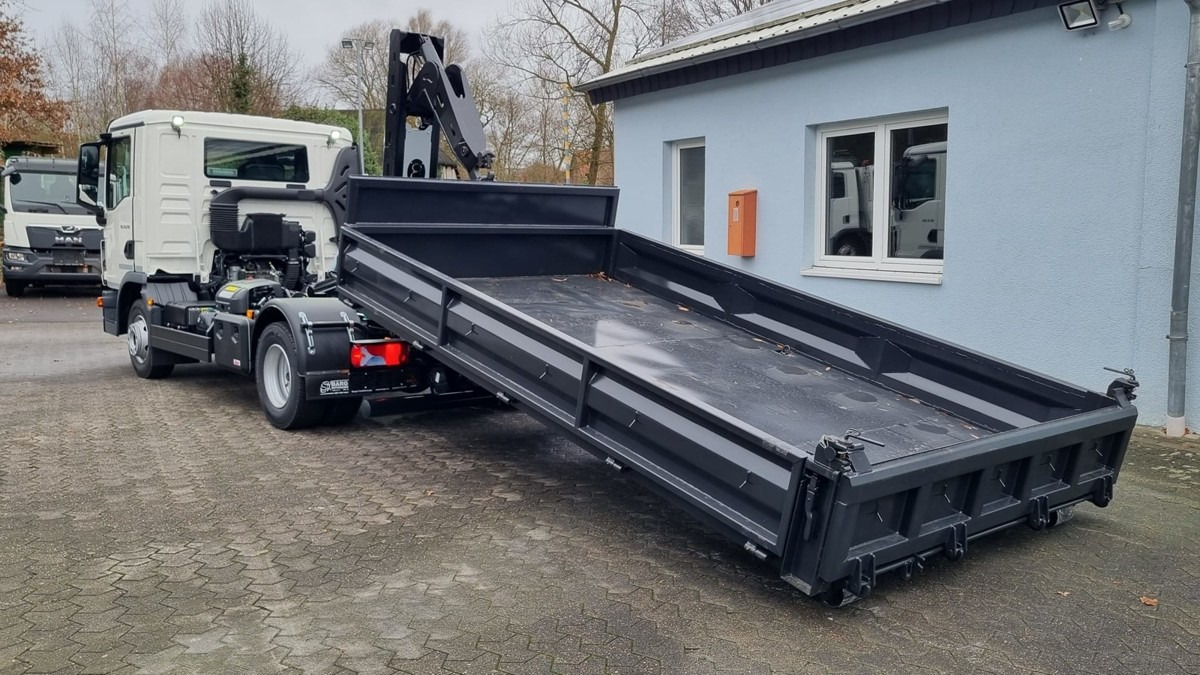 Nov Kotalni prekucni tovornjak MAN TGL 12.250 BL NEU City Abrollkipper PowerMatic: slika 12