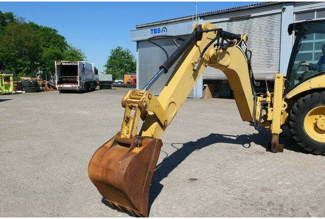 Bager nakladalec Caterpillar 422 4x4, Mehrzweckgerät, Palettengabel, Schaufel: slika 8