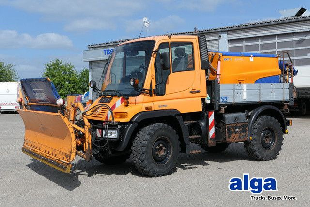 Unimog U 300 4x4, Schmidt, Streuer, Schild, Klima,27tkm - Dostavno vozilo: slika 1 Unimog U 300 4x4, Schmidt, Streuer, Schild, Klima,27tkm - Dostavno vozilo: slika 1