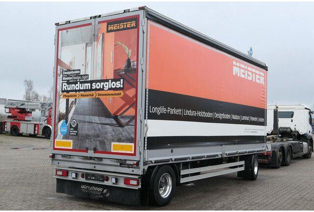 Dünschede PA 18/7, Jumbo, Bordwände, Alu-Felgen - Prikolica s ponjavo: slika 4 Dünschede PA 18/7, Jumbo, Bordwände, Alu-Felgen - Prikolica s ponjavo: slika 4