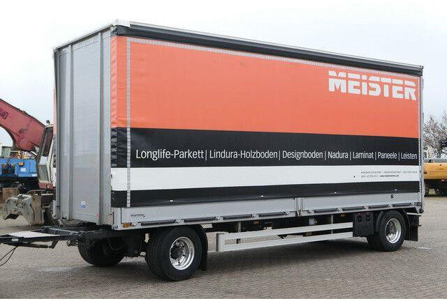 Dünschede PA 18/7, Jumbo, Bordwände, Alu-Felgen - Prikolica s ponjavo: slika 2 Dünschede PA 18/7, Jumbo, Bordwände, Alu-Felgen - Prikolica s ponjavo: slika 2