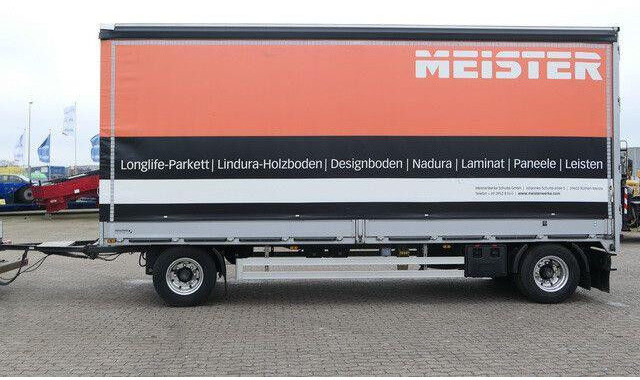 Dünschede PA 18/7, Jumbo, Bordwände, Alu-Felgen - Prikolica s ponjavo: slika 3 Dünschede PA 18/7, Jumbo, Bordwände, Alu-Felgen - Prikolica s ponjavo: slika 3