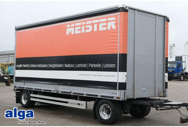 Dünschede PA 18/7, Jumbo, Bordwände, Alu-Felgen - Prikolica s ponjavo: slika 1 Dünschede PA 18/7, Jumbo, Bordwände, Alu-Felgen - Prikolica s ponjavo: slika 1