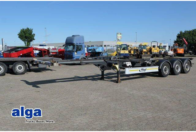 Fliegl SDS 380 SDS01, 20/30 & 40 Fuß Container, BPW - Nizko noseča polprikolica: slika 1 Fliegl SDS 380 SDS01, 20/30 & 40 Fuß Container, BPW - Nizko noseča polprikolica: slika 1