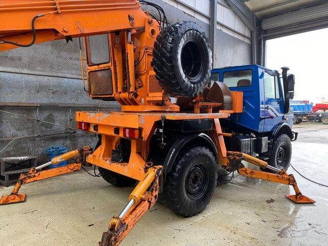 Unimog U 1450 4x4, Kran, Seilwinde - Gradbeni stroj: slika 2 Unimog U 1450 4x4, Kran, Seilwinde - Gradbeni stroj: slika 2