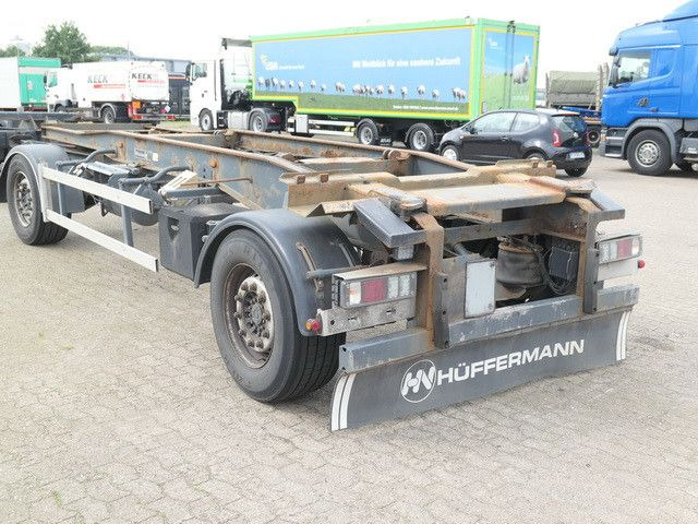 Hüffermann HSA 18.70, Container, Schlitten, SAF, Luftfed. Hüffermann HSA 18.70, Container, Schlitten, SAF, Luftfed. - Abrol/ Samonakladalec prikolica: slika 2 Hüffermann HSA 18.70, Container, Schlitten, SAF, Luftfed. Hüffermann HSA 18.70, Container, Schlitten, SAF, Luftfed. - Abrol/ Samonakladalec prikolica: slika 2