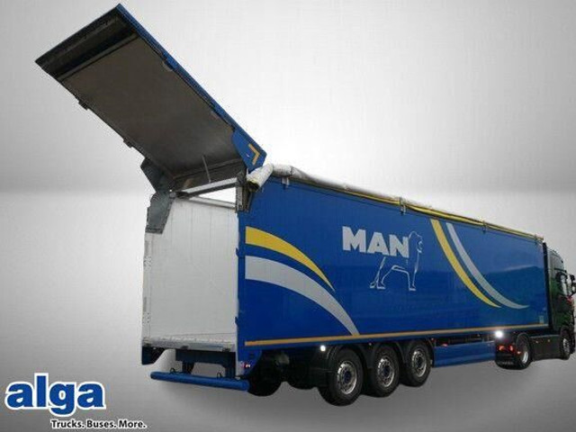 Knapen Trailers K 200, 92m³, 10mm Boden, Hydr. Heckklappe, Funk - Polprikolica zabojnik: slika 1 Knapen Trailers K 200, 92m³, 10mm Boden, Hydr. Heckklappe, Funk - Polprikolica zabojnik: slika 1