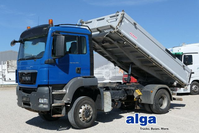 MAN 18.400 TGS BL 4x4, Allrad, klima, AHK,Alu-Felgen - Tovornjak prekucnik: slika 1 MAN 18.400 TGS BL 4x4, Allrad, klima, AHK,Alu-Felgen - Tovornjak prekucnik: slika 1