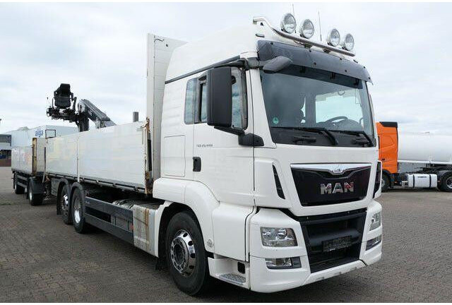 MAN 26.440 TGS LL 6x2, Kran Fassi F195AS.22, AHK, AC - Tovornjak s kesonom: slika 2 MAN 26.440 TGS LL 6x2, Kran Fassi F195AS.22, AHK, AC - Tovornjak s kesonom: slika 2