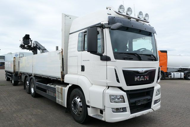 MAN 26.440 TGS LL 6x2, Kran Fassi F195AS.22, AHK, AC - Tovornjak s kesonom, Tovornjak z dvigalom: slika 2 MAN 26.440 TGS LL 6x2, Kran Fassi F195AS.22, AHK, AC - Tovornjak s kesonom, Tovornjak z dvigalom: slika 2