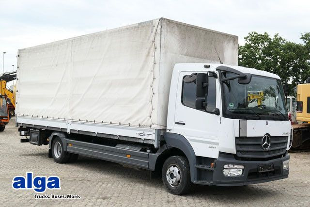 Mercedes-Benz 1221 Atego 4x2, 7.200mm lang, LBW 1,5to., Euro 6 - Tovornjak s ponjavo: slika 1 Mercedes-Benz 1221 Atego 4x2, 7.200mm lang, LBW 1,5to., Euro 6 - Tovornjak s ponjavo: slika 1