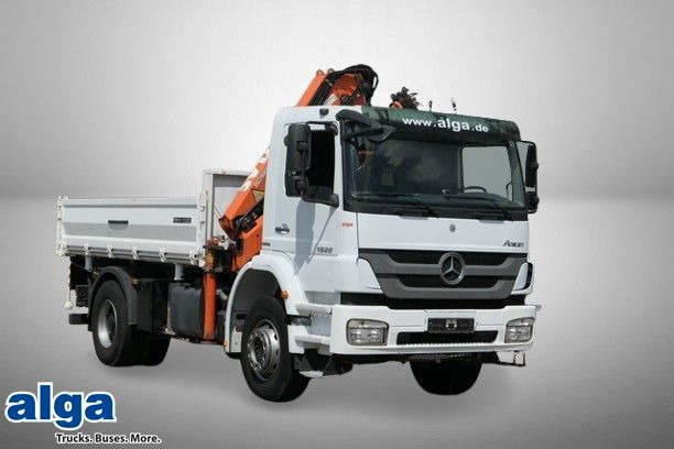 Mercedes-Benz 1829 K Axor, Atlas 116.3-A2L, AHK, Greifer,Klima - Tovornjak prekucnik, Tovornjak z dvigalom: slika 1 Mercedes-Benz 1829 K Axor, Atlas 116.3-A2L, AHK, Greifer,Klima - Tovornjak prekucnik, Tovornjak z dvigalom: slika 1