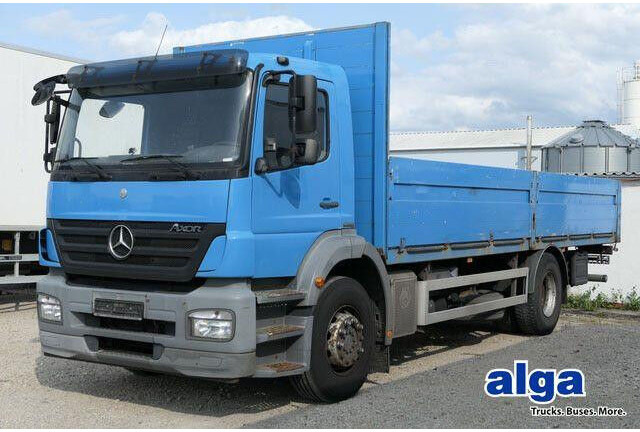 Mercedes-Benz 1833 L Axor 4x2, 7.200mm lang, AHK, Gerüst,Klima - Tovornjak s kesonom: slika 1 Mercedes-Benz 1833 L Axor 4x2, 7.200mm lang, AHK, Gerüst,Klima - Tovornjak s kesonom: slika 1