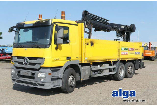 Mercedes-Benz 2536 Actros/MP3/HIAB 211DL/AHK/Klima - Tovornjak s kesonom: slika 1 Mercedes-Benz 2536 Actros/MP3/HIAB 211DL/AHK/Klima - Tovornjak s kesonom: slika 1