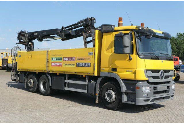 Mercedes-Benz 2536 Actros/MP3/HIAB 211DL/AHK/Klima - Tovornjak s kesonom: slika 3 Mercedes-Benz 2536 Actros/MP3/HIAB 211DL/AHK/Klima - Tovornjak s kesonom: slika 3
