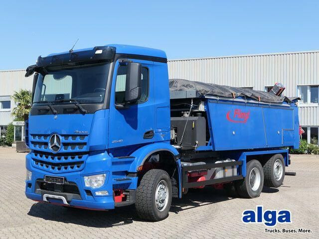 Mercedes-Benz 2548 L Arocs HAD 6x4, Asphalt, Bitumen, Fliegl - Stroj za asfalterska dela: slika 1 Mercedes-Benz 2548 L Arocs HAD 6x4, Asphalt, Bitumen, Fliegl - Stroj za asfalterska dela: slika 1