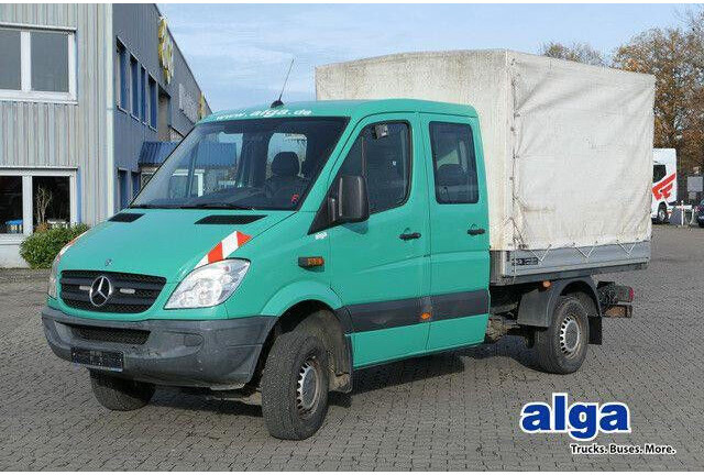Mercedes-Benz 300-serie 313 CDI DOKA Sprinter 4x4, Allrad, AHK, 6 Sitze - Dostavno vozilo s kesonom, Dostavno vozilo z dvojno kabino: slika 1 Mercedes-Benz 300-serie 313 CDI DOKA Sprinter 4x4, Allrad, AHK, 6 Sitze - Dostavno vozilo s kesonom, Dostavno vozilo z dvojno kabino: slika 1