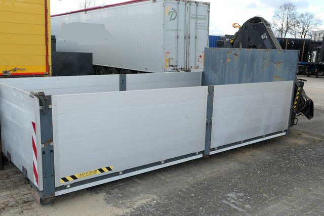 Kotalni prekucni tovornjak, Tovornjak z dvigalom Pritschenaufbau mit Kran, Kran Hiab 166 D-2 Duo: slika 9