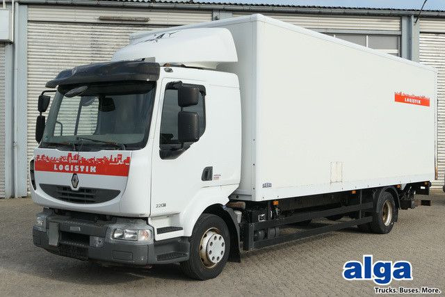 Renault Midlum 220 4x2, LBW, AHK, klima, Luftfederung - Tovornjak zabojnik: slika 1 Renault Midlum 220 4x2, LBW, AHK, klima, Luftfederung - Tovornjak zabojnik: slika 1