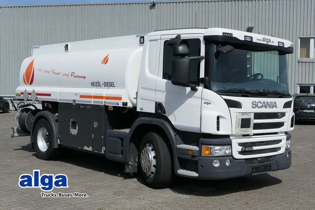 Scania P 400, 2 Kammern, 13m³, Oben- u. Untenbefüllung - Tovornjak cisterna: slika 1 Scania P 400, 2 Kammern, 13m³, Oben- u. Untenbefüllung - Tovornjak cisterna: slika 1