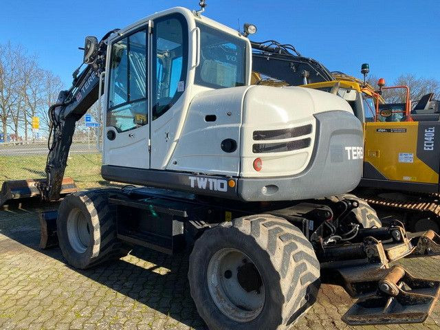 Terex TW 110, Verstellausleger, Pratzenabstützung - Bager na kolesih: slika 2 Terex TW 110, Verstellausleger, Pratzenabstützung - Bager na kolesih: slika 2
