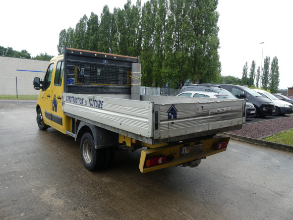 Camionnette plateau double cabine Renault Master DCI150 (2012-171.164 km-VIN:VF1MBH6F346533282) - Dostavno vozilo s kesonom, Dostavno vozilo z dvojno kabino: slika 5 Camionnette plateau double cabine Renault Master DCI150 (2012-171.164 km-VIN:VF1MBH6F346533282) - Dostavno vozilo s kesonom, Dostavno vozilo z dvojno kabino: slika 5