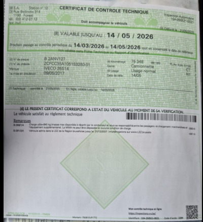 Transport iveco DAILY 3520 L aménagé Easyvan - Dostavno vozilo: slika 4 Transport iveco DAILY 3520 L aménagé Easyvan - Dostavno vozilo: slika 4