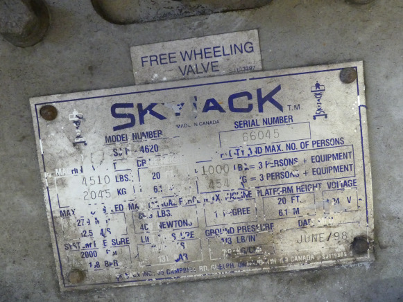 Nacelle ciseaux électrique Skyjack SJI 4620 - Škarjasta dvižna ploščad: slika 2 Nacelle ciseaux électrique Skyjack SJI 4620 - Škarjasta dvižna ploščad: slika 2