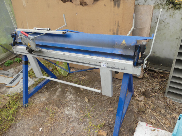 Plieuse de chantier marque et modèle inconnu - Stroj za upogibanje pločevine: slika 1 Plieuse de chantier marque et modèle inconnu - Stroj za upogibanje pločevine: slika 1