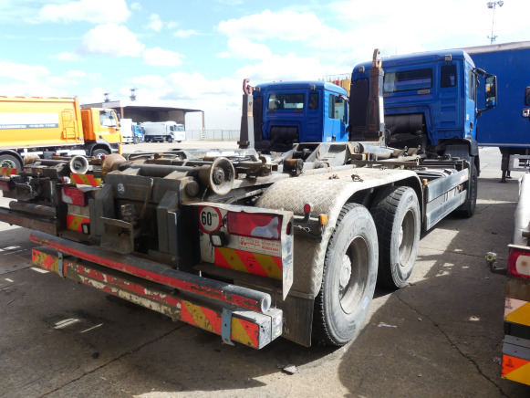 REF:1309 - Camion porte-container MAN 28S (2009-572.532 km) - Kotalni prekucni tovornjak: slika 3 REF:1309 - Camion porte-container MAN 28S (2009-572.532 km) - Kotalni prekucni tovornjak: slika 3