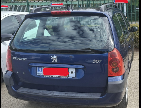 Voiture Peugeot 307 (2005-58.925 km-VIN:VF33EKFUC84066327) - Avtomobil: slika 2 Voiture Peugeot 307 (2005-58.925 km-VIN:VF33EKFUC84066327) - Avtomobil: slika 2