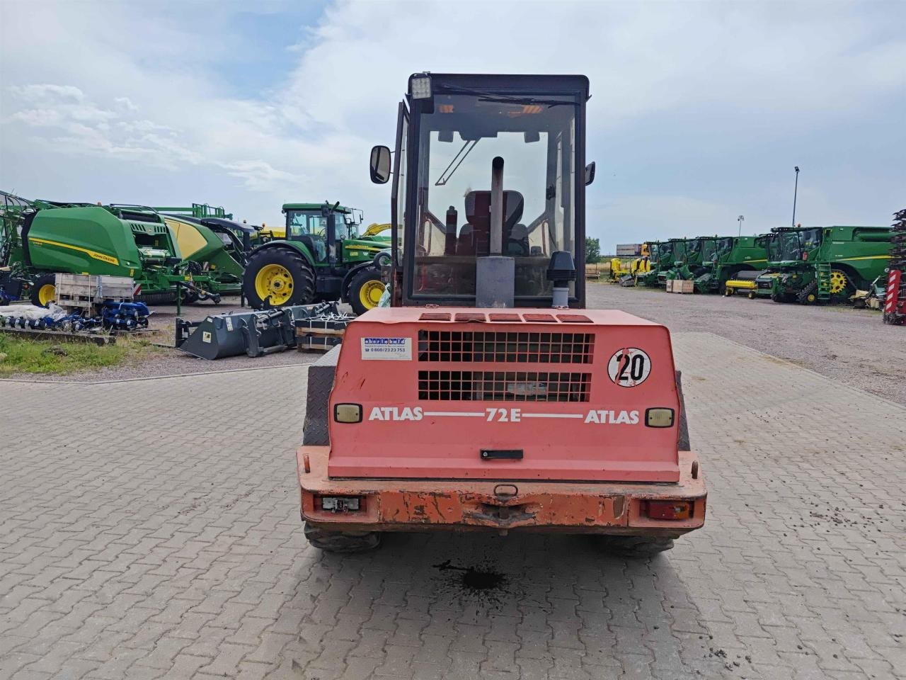 Kolesni nakladalec Atlas 72E: slika 7