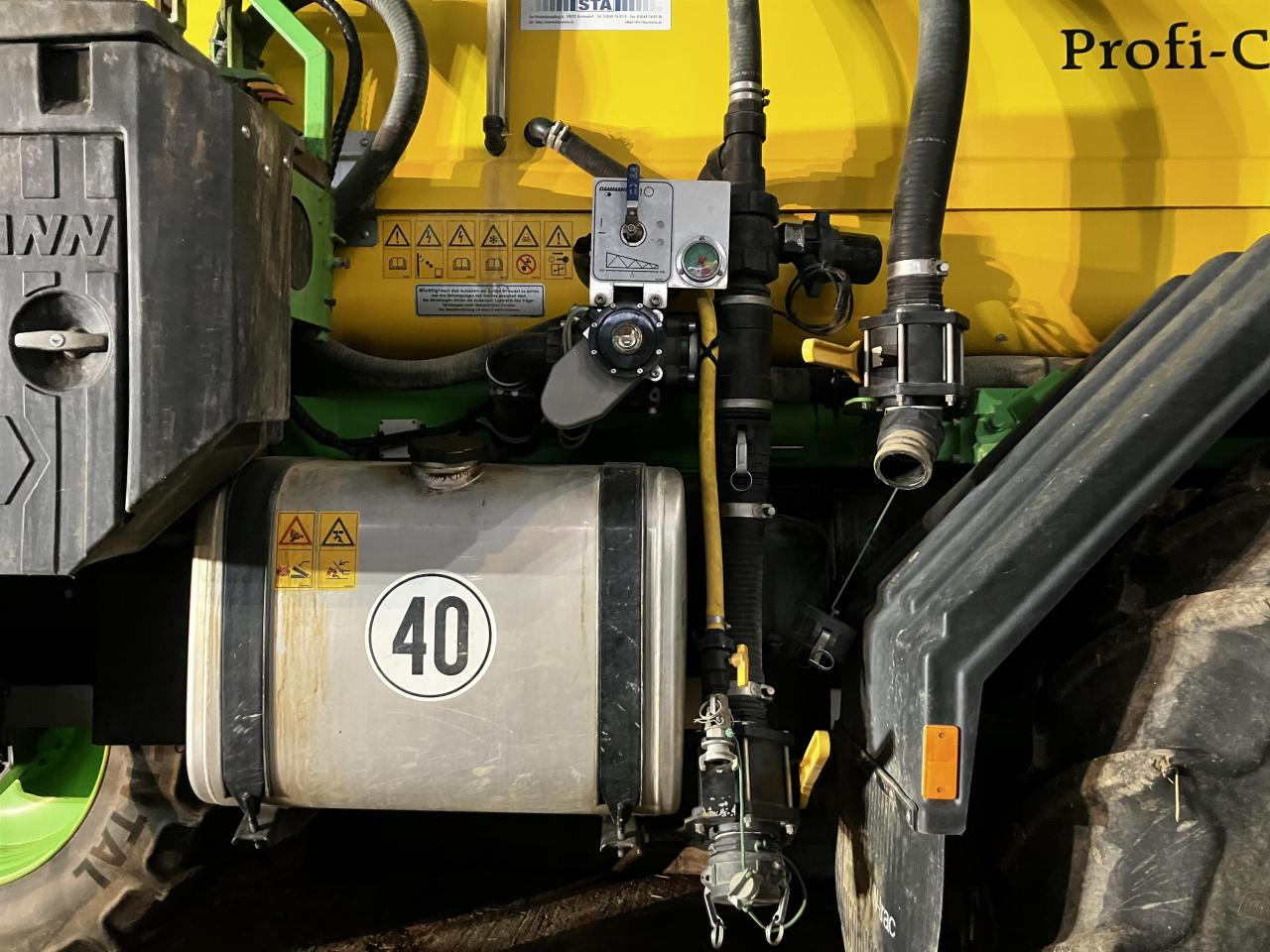 Dammann DT 2500H - Vlečna škropilnica: slika 5 Dammann DT 2500H - Vlečna škropilnica: slika 5