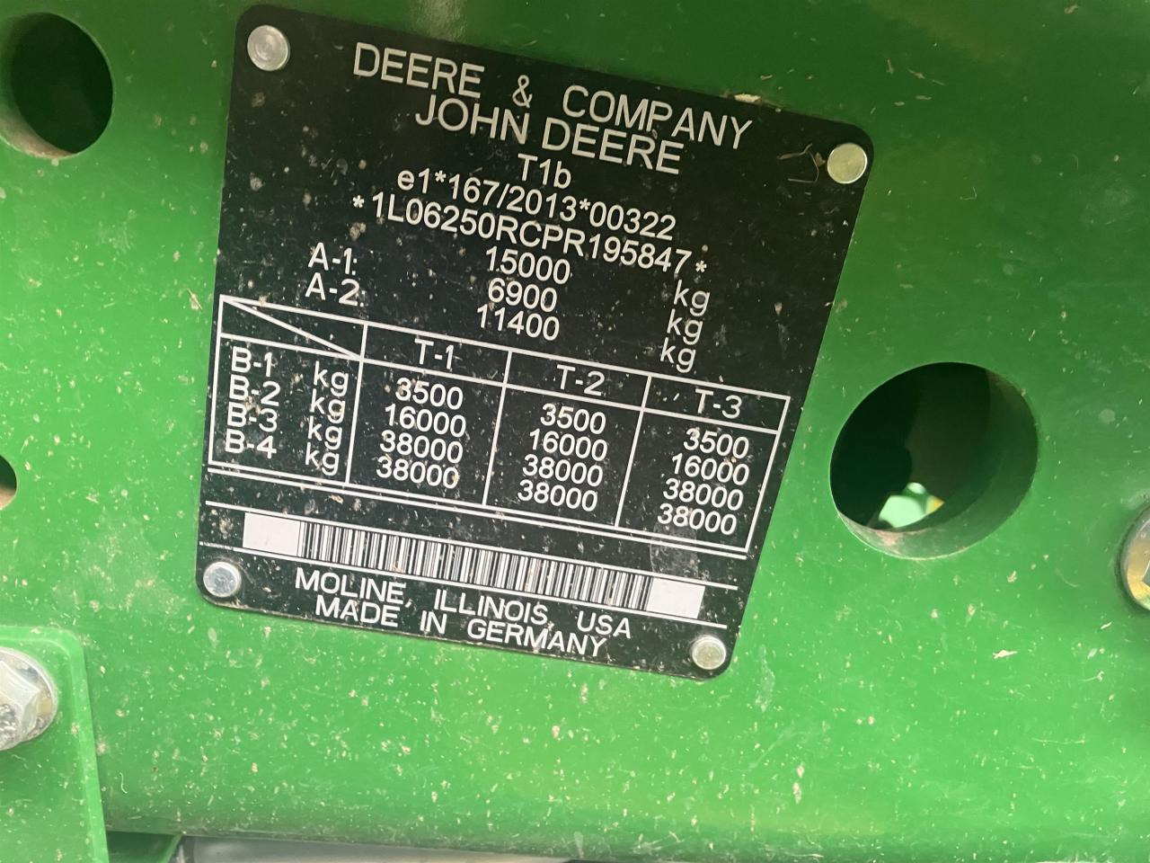 John Deere 6R 250 - Traktor: slika 5 John Deere 6R 250 - Traktor: slika 5