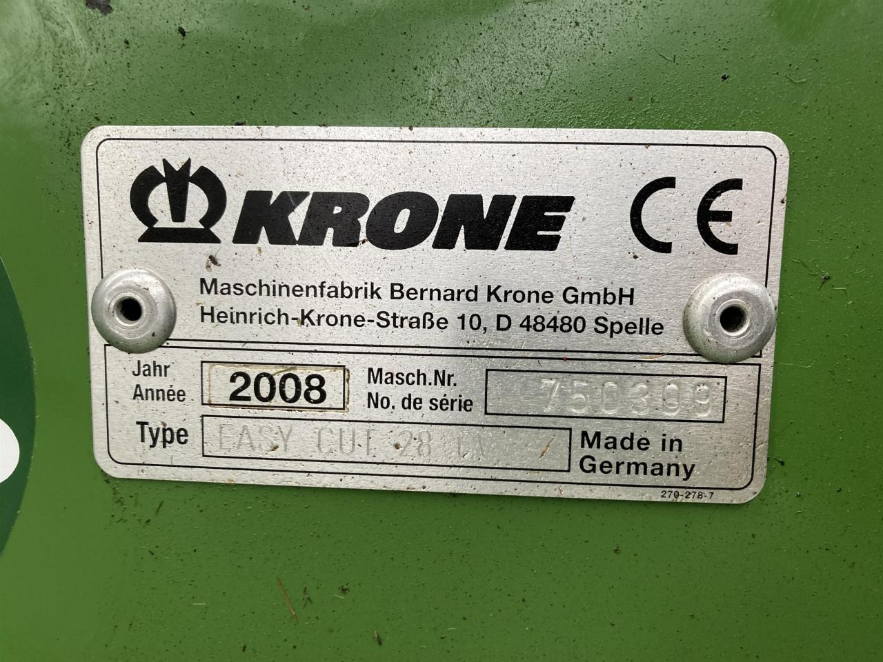 Kosilnica Krone EC 28 CV: slika 7
