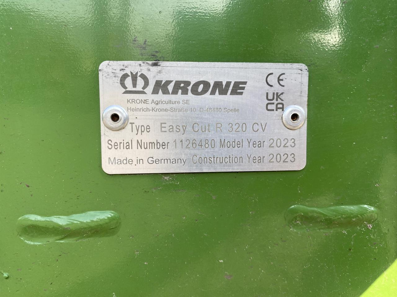 Krone EC R 320 CV - Kosilnica: slika 5 Krone EC R 320 CV - Kosilnica: slika 5