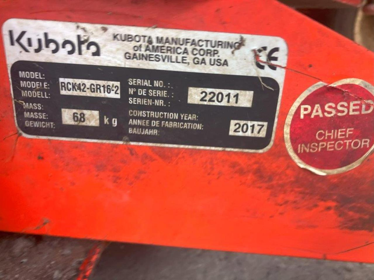 Kubota GR1600-ID-II - Vrtna kosilnica: slika 2 Kubota GR1600-ID-II - Vrtna kosilnica: slika 2